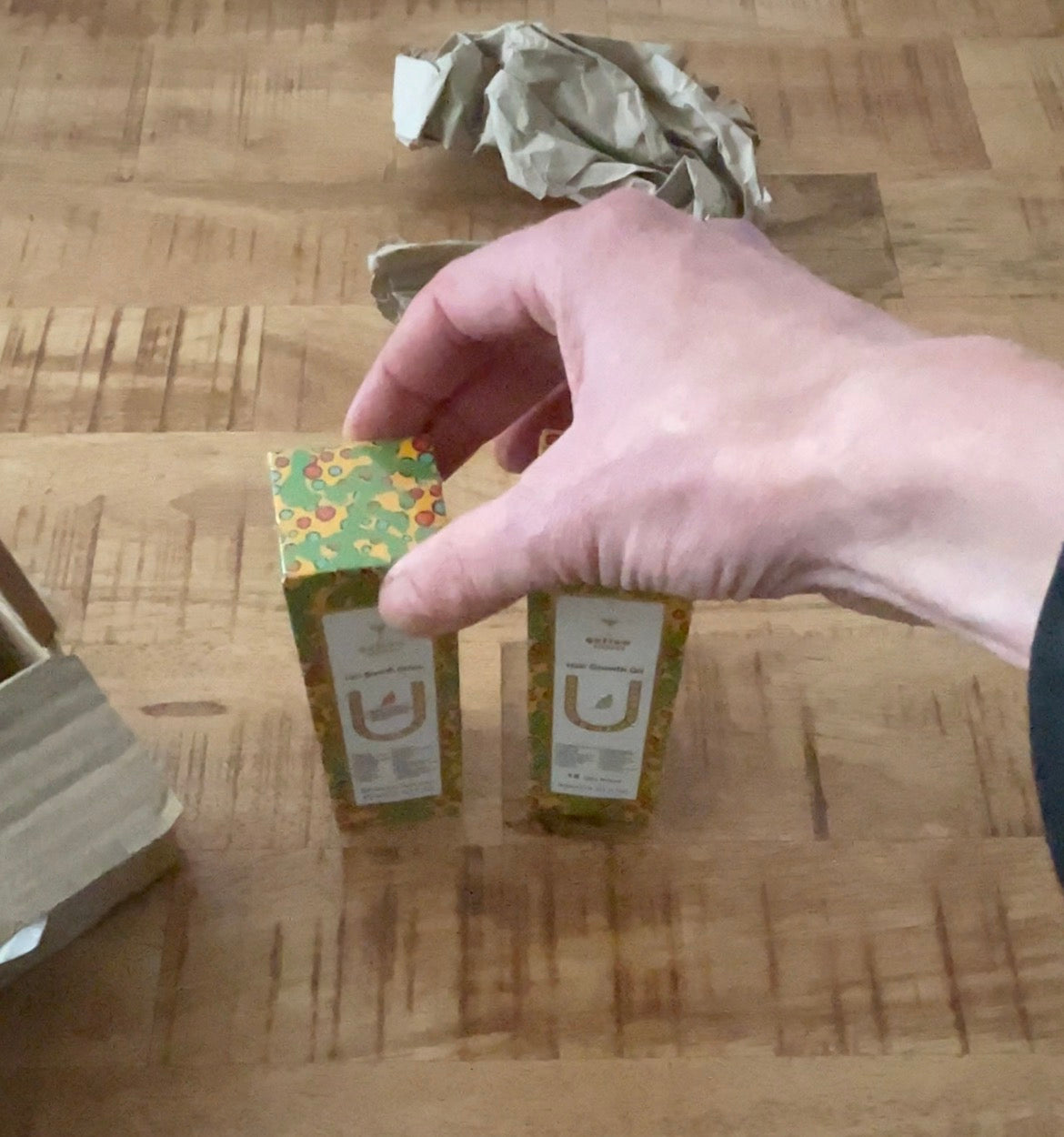 Retourset: 1x haarserum, 1x haarolie (nieuw)