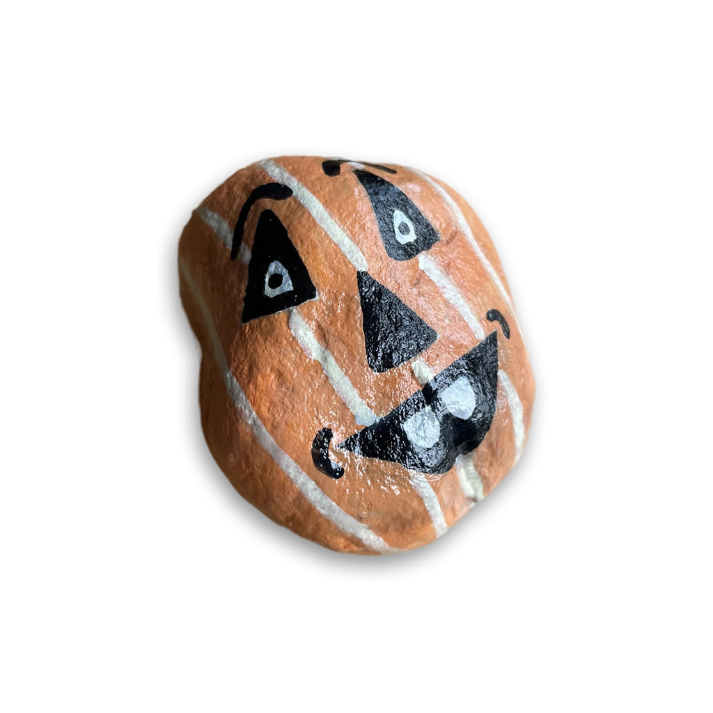 jinthe - happy stone halloween - pompoen