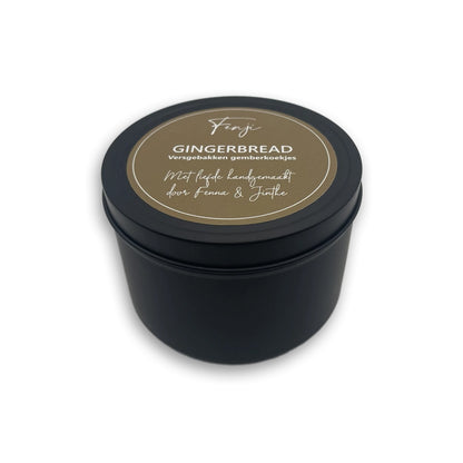 handgemaakte geurkaars - gingerbread 2