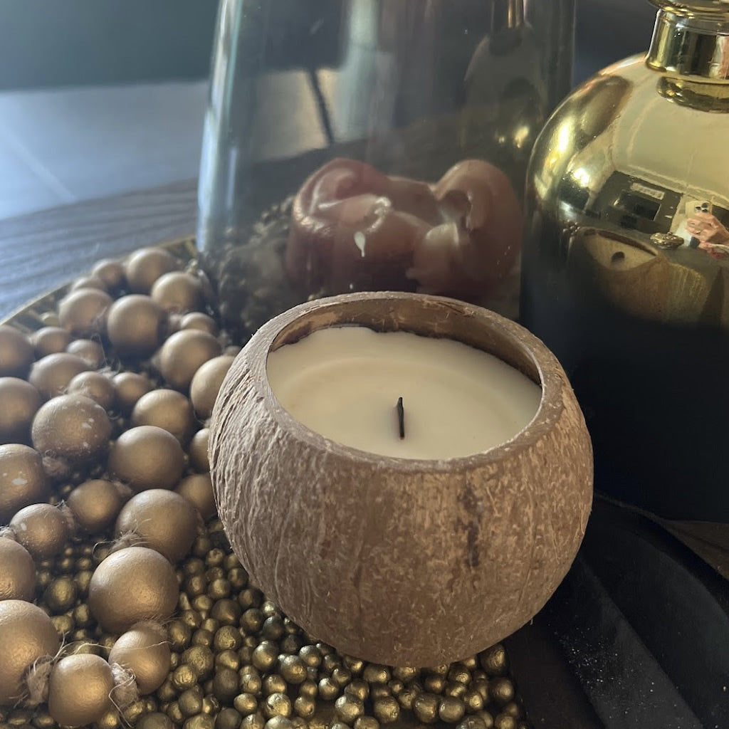 Kokosnoot geurkaars - Small
